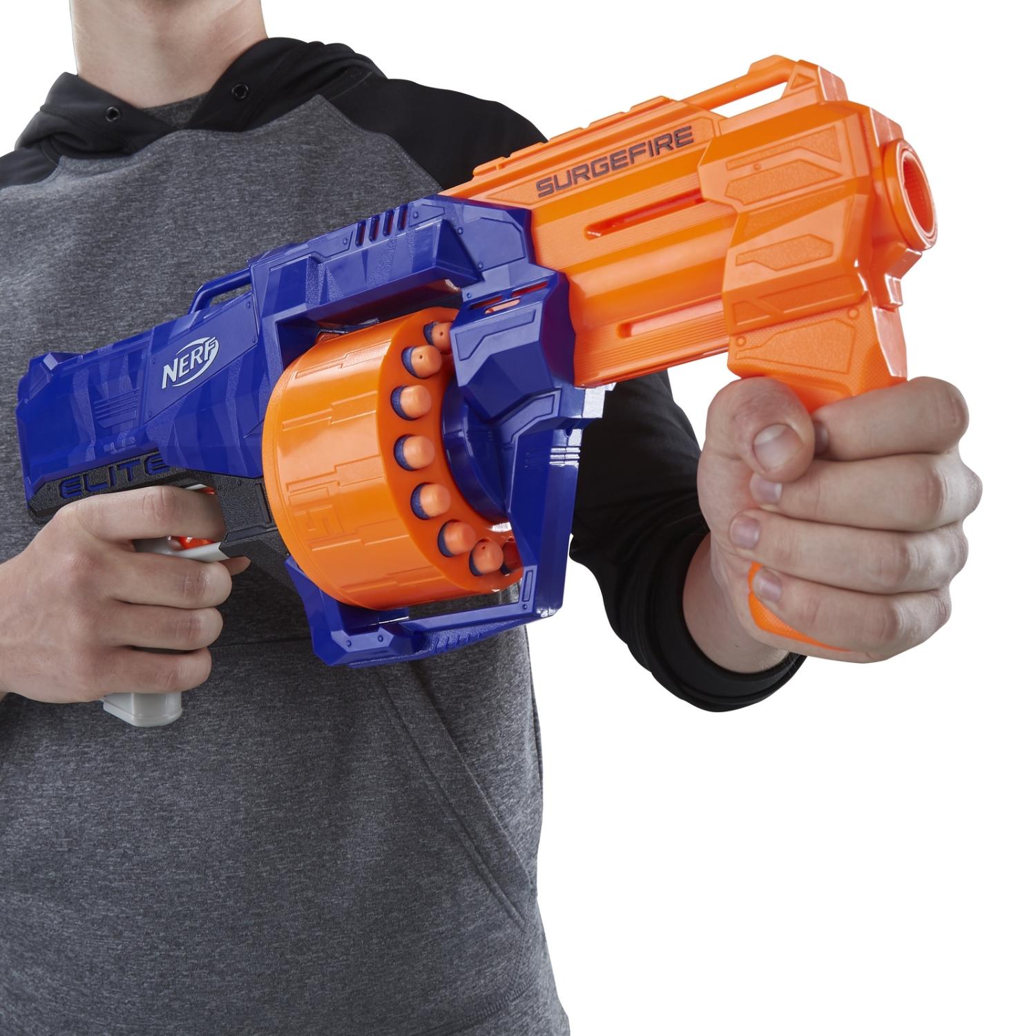 Бластер Nerf Nstrike Elite Surgefire с 15 дротиками  